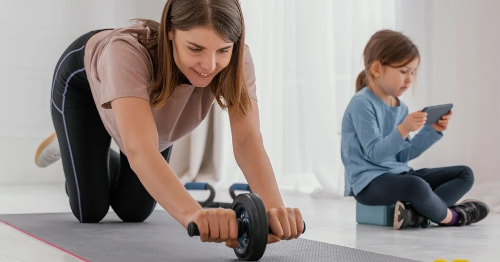 fitness for busy moms in pakistan