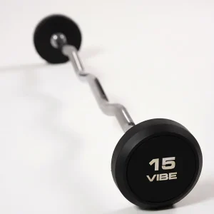 EZ Curl Round Barbells 15kg